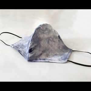 Blue Marble handmade face mask